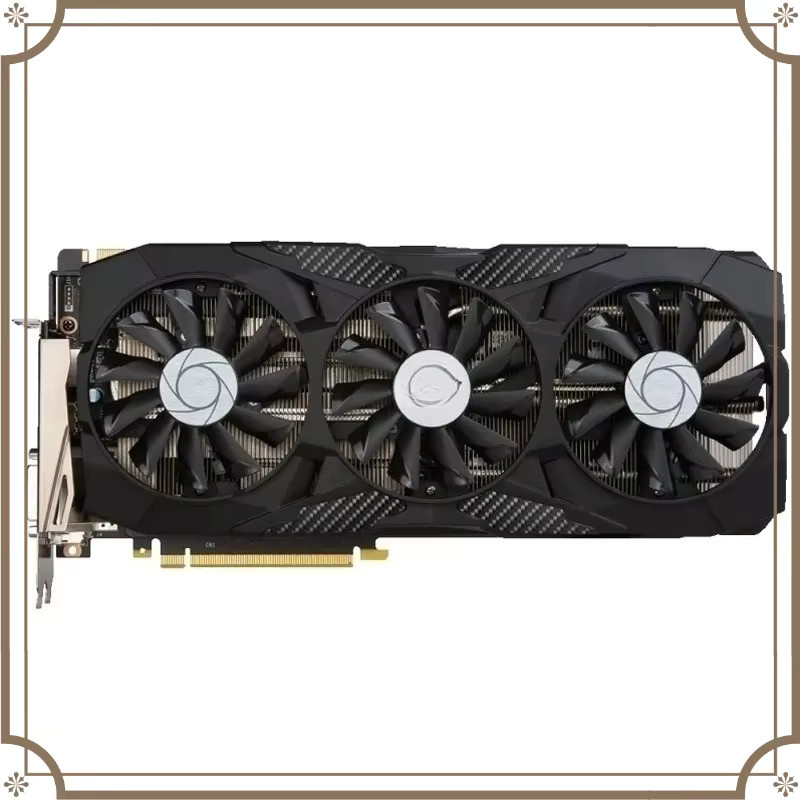 GTX 1080Ti 11G Grafikkarte in Schwarz für Demontage-Spiele und Live-Anwendungen - Bild 2