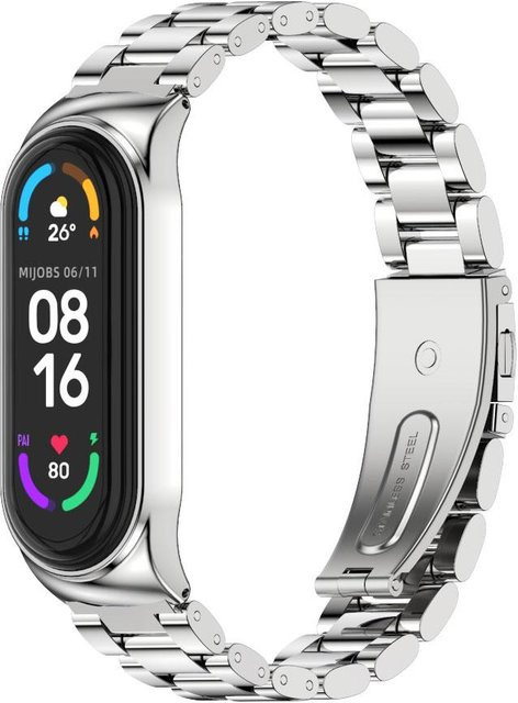 Xiaomi Uhrenarmband Edelstahl, Silber, Unisex - Bild 1