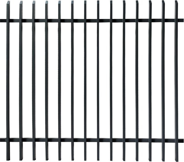 Aluminium-Dekorzaun Porto in Anthrazit, Höhe: 200 cm, Breite: 180 cm - Bild 1