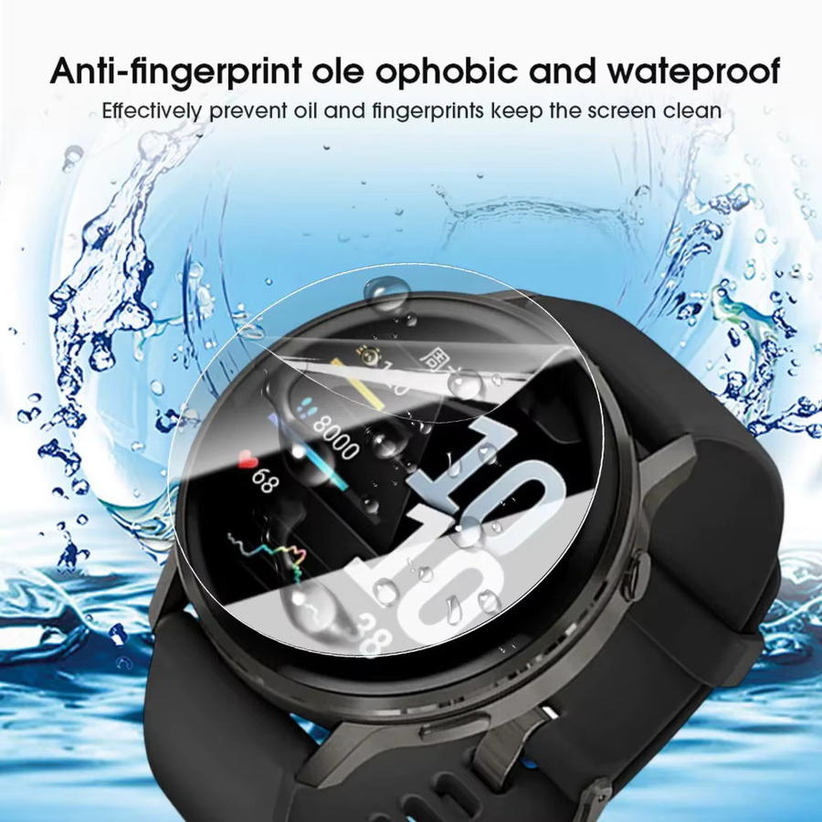 Set aus Hydrogel-Displayschutzfolien für Garmin Venu 4 HD, transparent, passend für 41 mm und 45 mm Gehäusegrößen - Bild 4