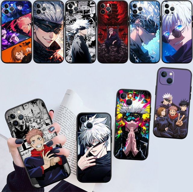 Jujutsu Kaisen Handyhülle für Samsung Galaxy A01 A02 A02S A03 Core A03S A05 A05S A06 A10 A10S A16 A20 A20S A35 S10 Lite Plus S10e in Multicolour - Bild 1