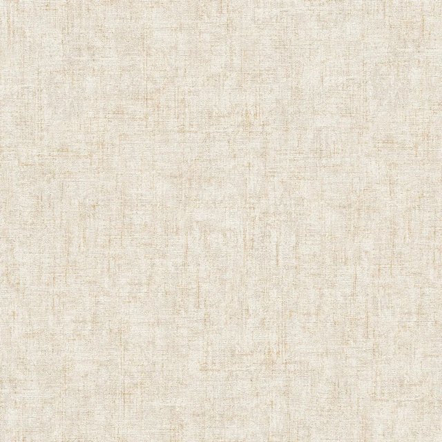 Profhome Tapete Uni dezent schimmernd in Creme Beige, Vlies, Breite: 0,53 m, Länge: 10,05 m - Bild 1