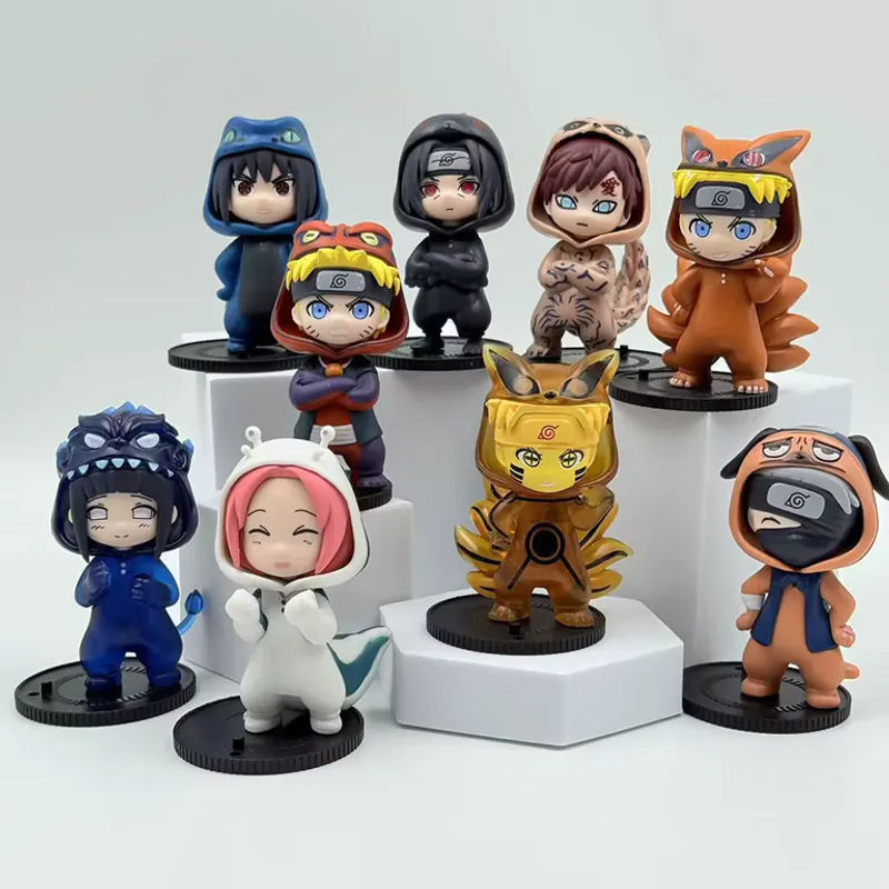 Bandai Naruto Anime Blind Box Actionfiguren Serie Sasuke und Kakashi in mehrfarbig aus Kunststoff zur Dekoration - Bild 2