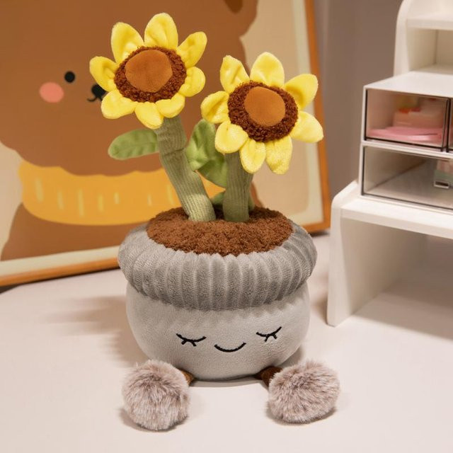 Yiran toy Topfpflanzen Plüschtiere, Blumen, ab 14 Jahren - Bild 1