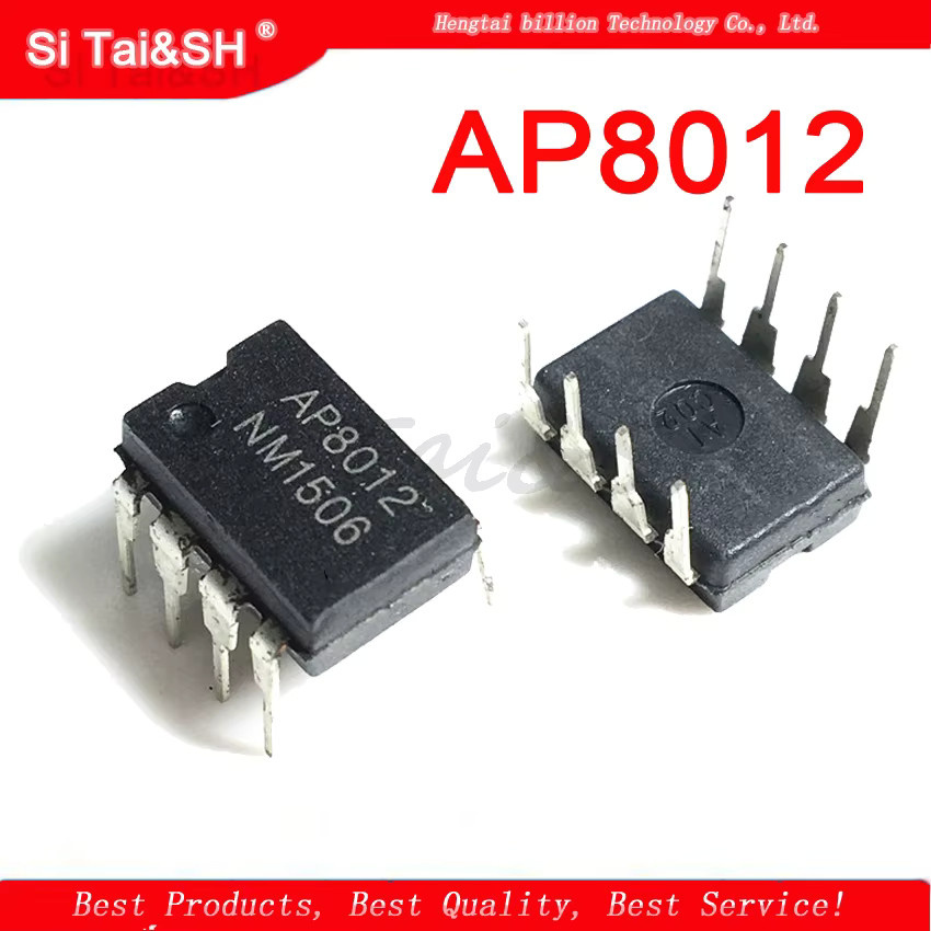 10 Stück AP8012 Si Tai&SH integrierte Schaltung als Ersatz für VIPER12A DIP8 in Schwarz - Bild 2