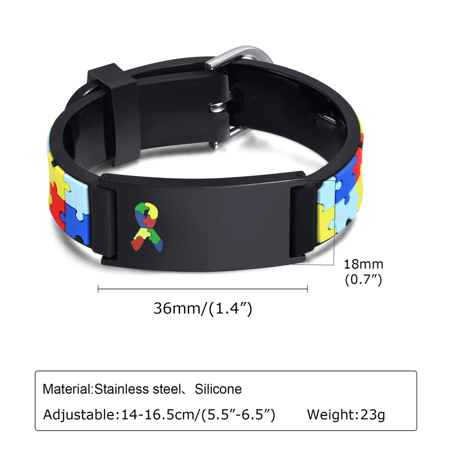 Myfresty Armband, Silikon, Bunt, Kinder - Bild 5