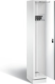 C+P Garderobenschrank Evolo in Weiß mit Front in Weiß und Korpus in Verkehrsweiß, H x B x T: 180 x 32 x 50 cm - Bild 1