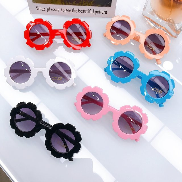 ZUXUB Sonnenbrille Kinder, Vollrand, Rund, Kunststoff - Bild 1