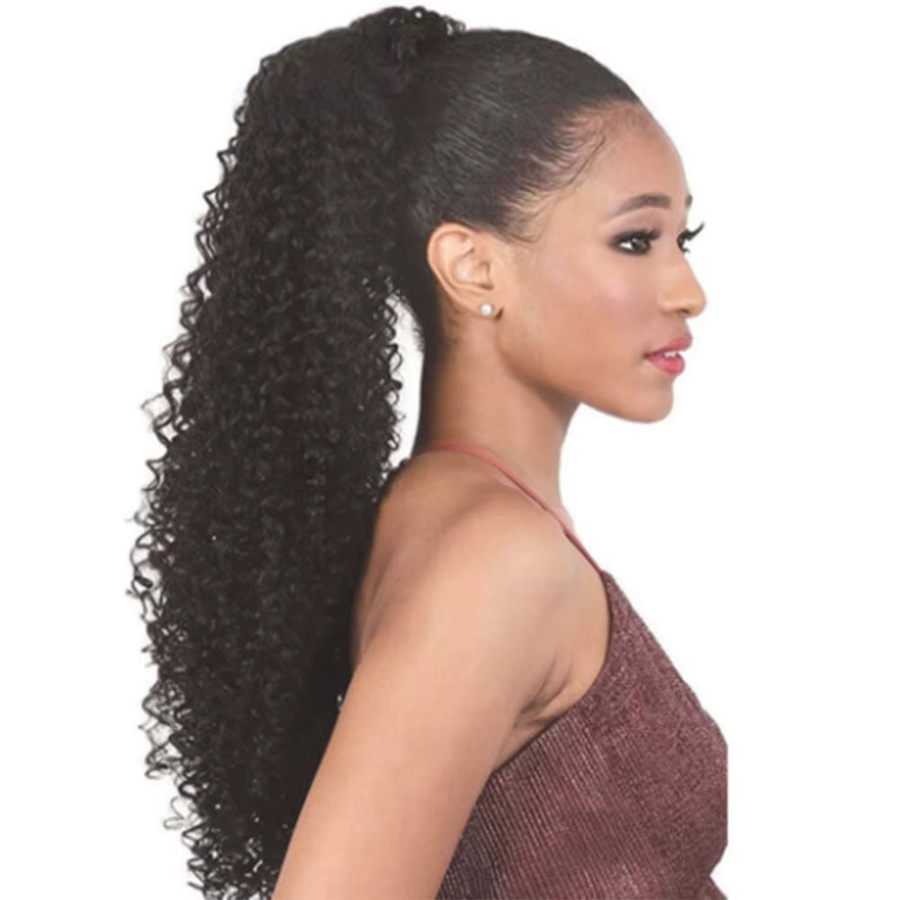 Booming Hair Clip-in Haarverlängerung Pferdeschwanz, synthetisch, lockig, 30 Zoll, Damen - Bild 6