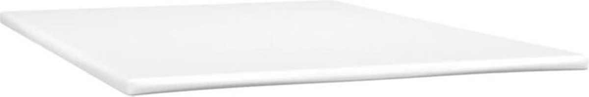 Vidaxl Matratzenauflage Topper Weiß B/T/H: 140 x 190 x 5 cm - Bild 1