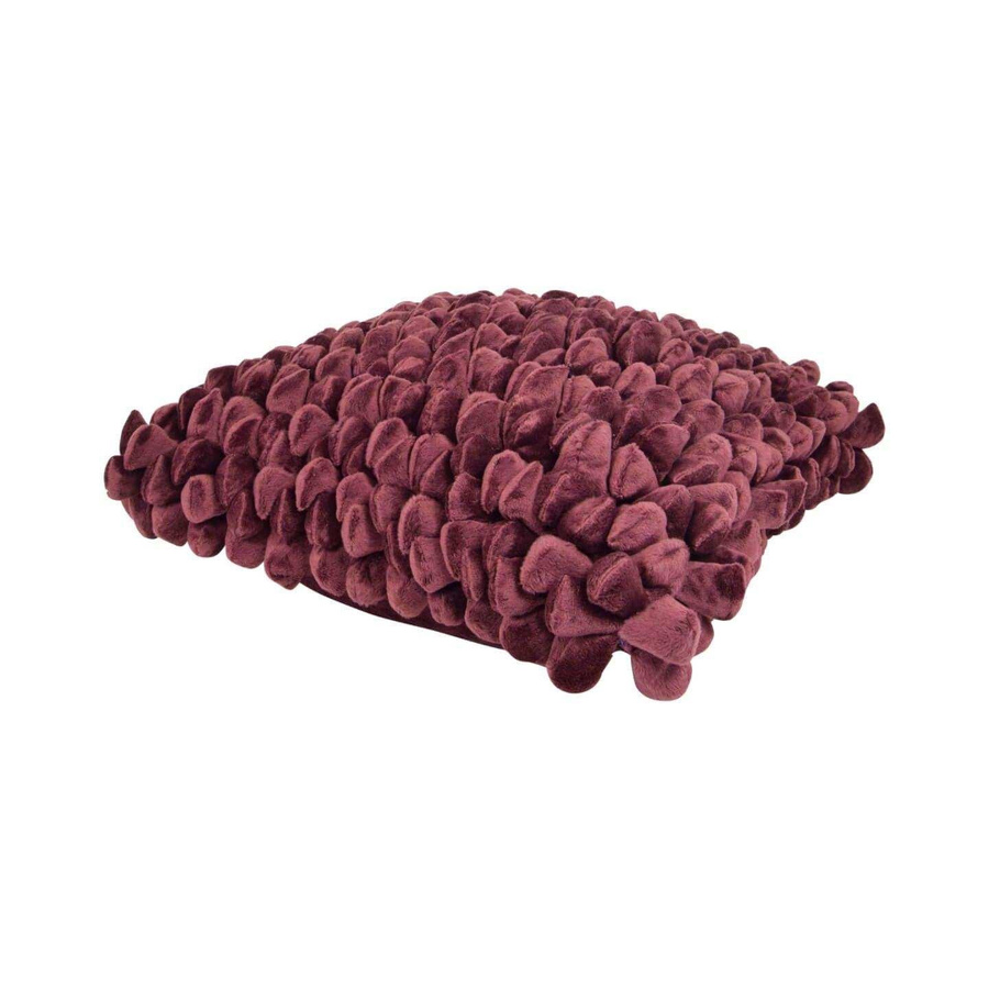 Haans Lifestyle Kissen Pebble Brick in Rot, rechteckig - Bild 1