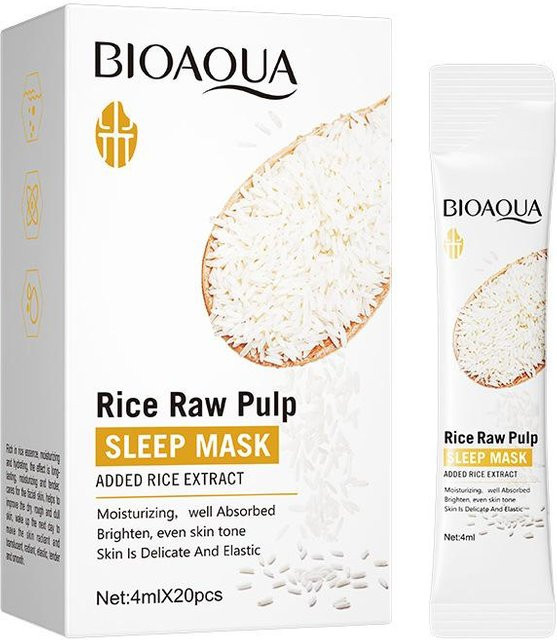 Perfect Skin Reis-Schlafmaske, Feuchtigkeitsspendend, Damen - Bild 1