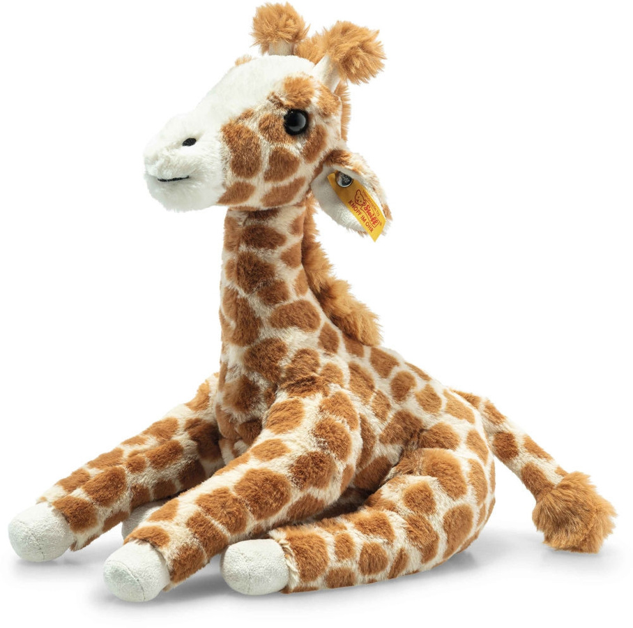 Steiff Gina Giraffe, Plüschtier, hellbraun gefleckt, 25cm - Bild 1