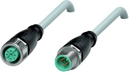 Pepperl+Fuchs 045548 Sensor-Aktor-Steckverbinder konfektioniert, 4-polig, grau, Länge: 6 m - Bild 1