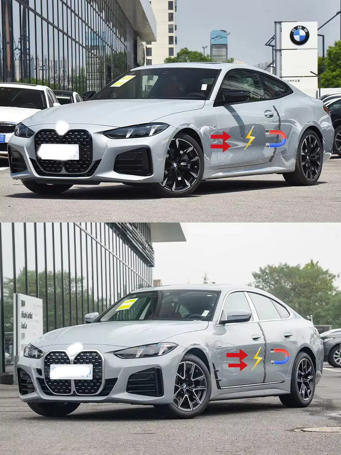 ZJCGO Automatisches elektrisches Soft-Close-Türschließer-System für BMW 4er Serie I4 G22 G23 G26 BEV (2020-2025) OEM Plug-and-Play - Bild 7