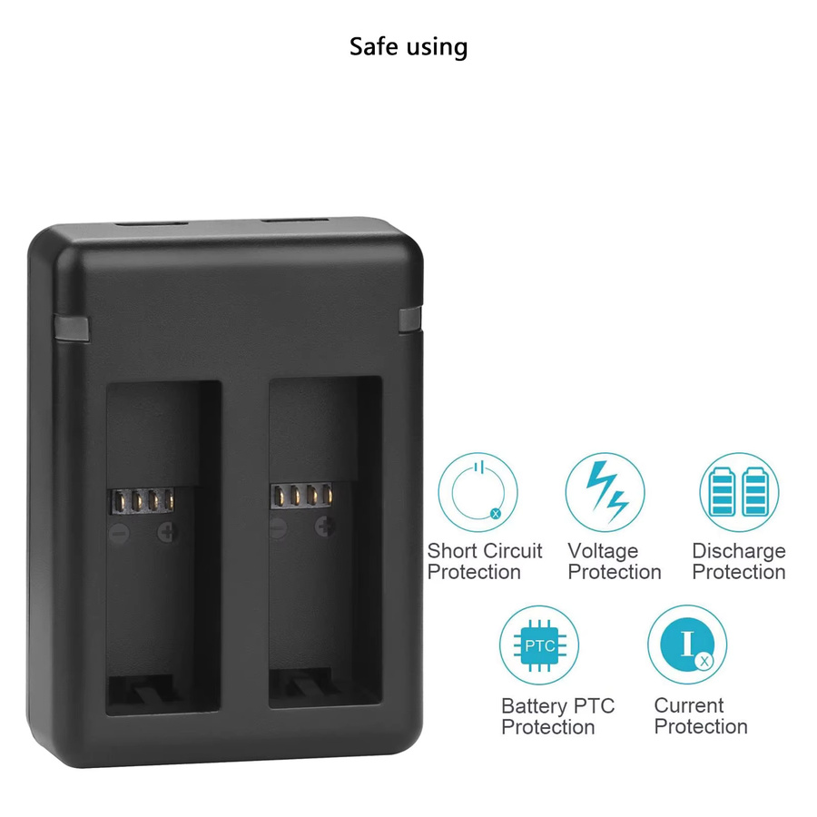 Insta360 Schnelles Batterieladegerät für Ace, Ace Pro und Ace Pro 2 in Schwarz - Bild 3