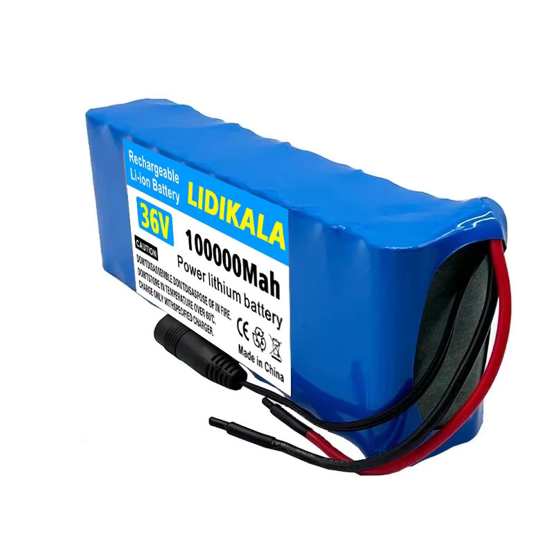 Wiederaufladbarer Lithium-Ionen-Akku 36V 100000mAh 10S2P in Blau für Fahrräder, Roller und Elektromotorräder - Bild 4