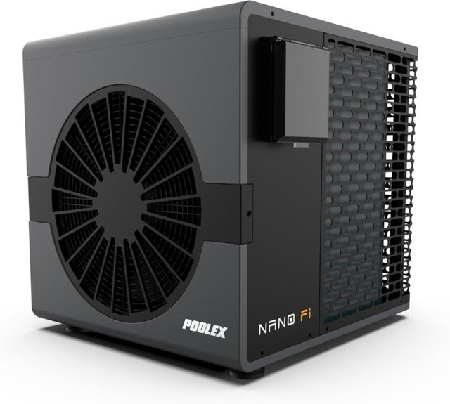Poolex Swimming Pool Inverter Wärmepumpe Nano in Grau für Pools bis 30.000 l mit 5 kW Heizleistung - Bild 1