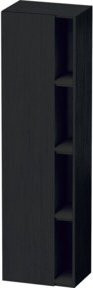 Duravit Hochschrank DuraStyle in Eiche Schwarz, B/T/H: 50 x 36 x 180 cm, Tür links - Bild 1