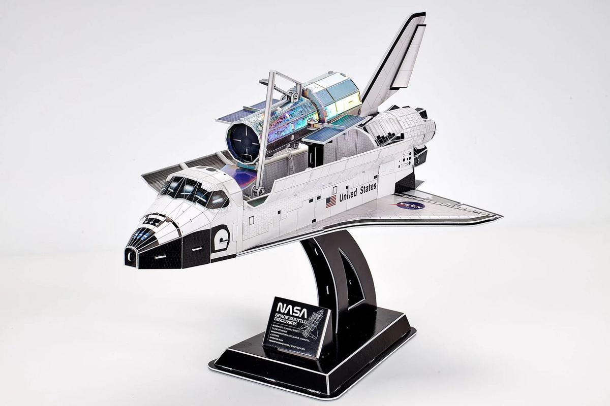 Revell Space Shuttle Discovery 3D Puzzle Raumfahrt 1:200 ab 8 Jahren - Bild 3