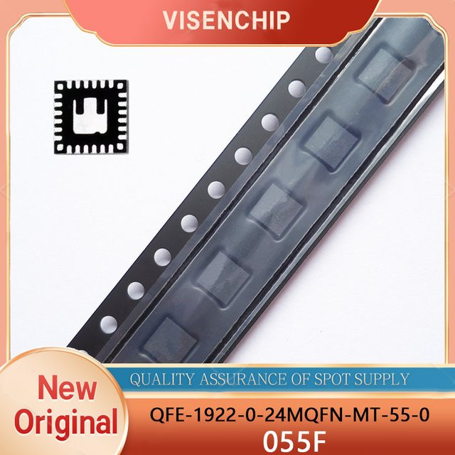 IVISENCHIP QFE-1922-0-24MQFN-MT-55-0 QFN-24 Mikrochip in Schwarz - Bild 1