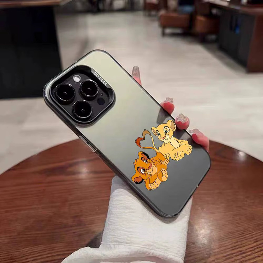 L-Lion K-King Stoßfeste Handyhülle für iPhone 11 bis iPhone 17 Pro Max Plus in Transparent - Bild 4