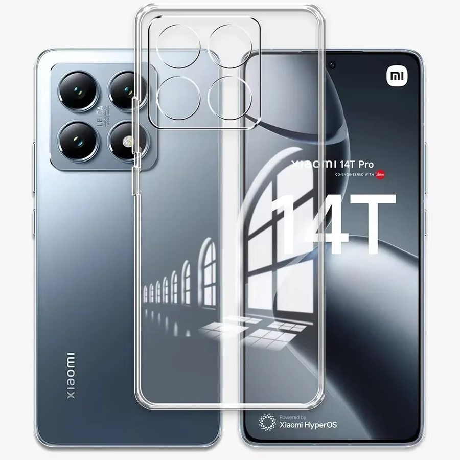 ESACAPA Ultradünne Klare Silikon-Softcase für Xiaomi 15T Pro, 17T Pro und Xiaomi Mi 15 Ultra, Transparentes TPU Bumper Cover - Bild 2