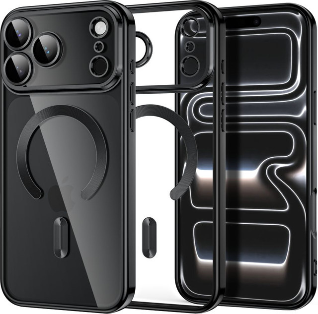 Tech-Protect Magflex MagSafe-Hülle für Apple iPhone 18 Pro und iPhone 17 Pro in Satin Schwarz - Bild 1