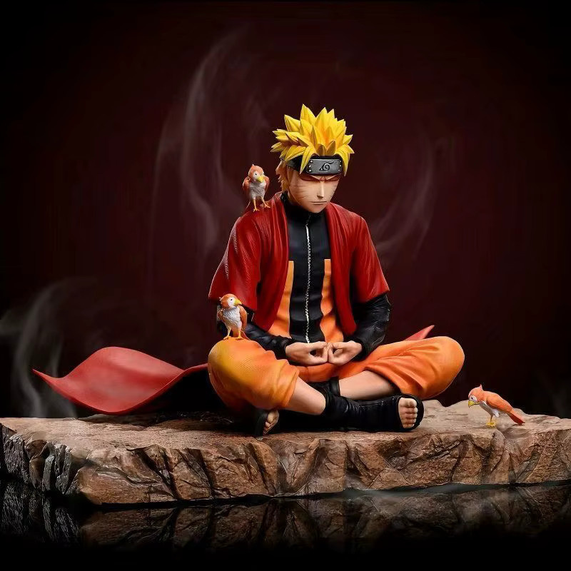 Bandai Naruto Shippuden Uzumaki Naruto Sage Mode Meditierende Figur, Einzelfigur - Bild 2