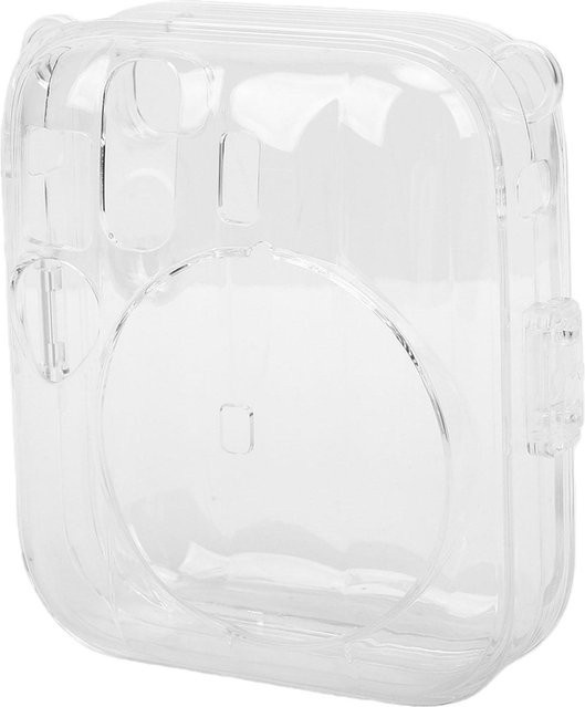 Transparente Kamera Schutzhülle für Fujifilm Instax Mini 13 mit abnehmbarem Schultergurt in Kristall White - Bild 1