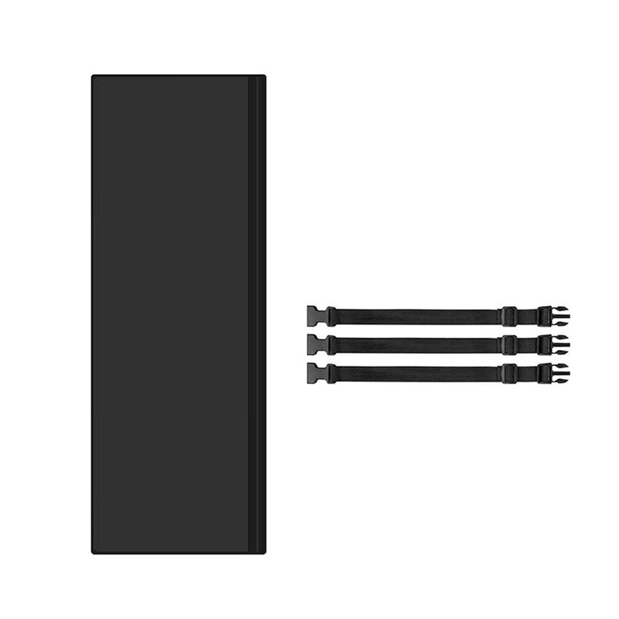 Wärmeisolierende und staubdichte Abluftschlauch-Hülle für tragbare Klimageräte, 5,9 Zoll, Schwarz - Bild 7