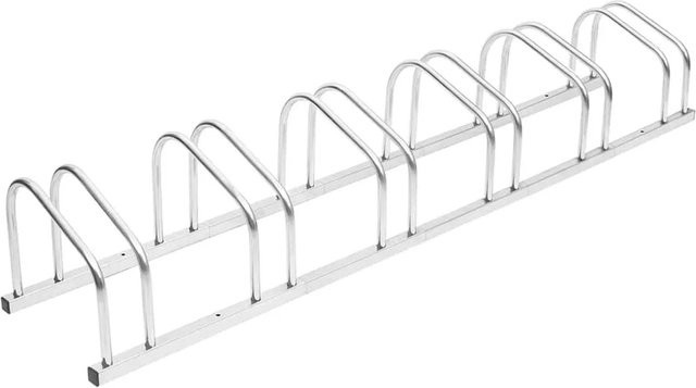 vidaXL Fahrradständer für 6 Fahrräder aus verzinktem Stahl - Bild 1