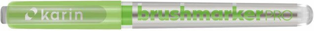 karin Brushmarker PRO Brushmarker in Apple 210 Green mit Nylonspitze - Bild 1