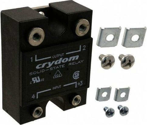 Crydom Halbleiterrelais H12D4875 in Schwarz - Bild 1