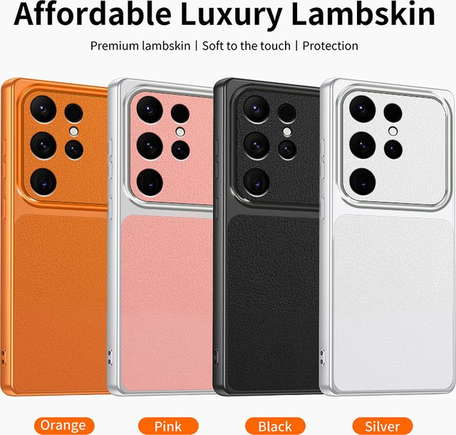 Samsung Galaxy S26 Ultra Handyhülle mit Linsenschutz in Schwarz - Bild 1