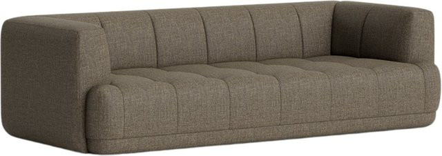 HAY Quilton 3-Sitzer Sofa mit gesteppter Polsterung und Schaumstofffüllung - Bild 1