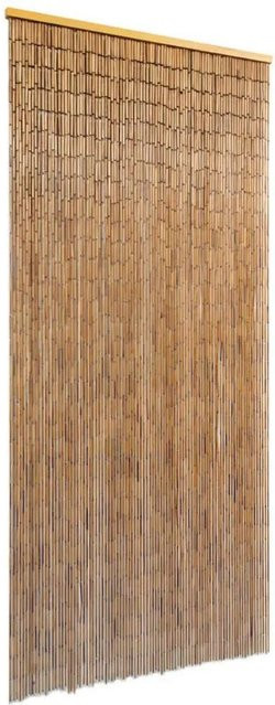 vidaXL Türvorhang aus Bambus in Braun, B: 90 cm, H: 200 cm - Bild 1