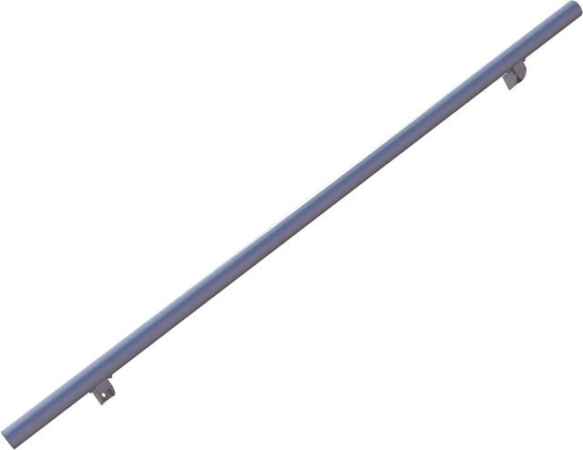 Minka Handlauf Sirius Wall aus Aluminium in Weiß, Länge: 1,5 m - Bild 1