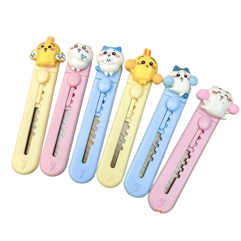 Jiyi Universalmesser mit niedlichem Cartoon-Design für Bastelarbeiten und zum Paketöffnen - Bild 6
