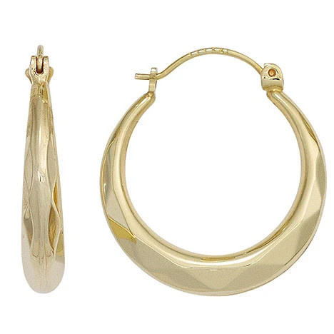 Colfem Creolen 585 Gelbgold, rund, Unisex - Bild 1