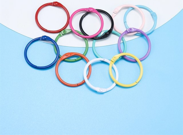 St.kunkka Schlüsselringe, bunt, rund, Unisex - Bild 1
