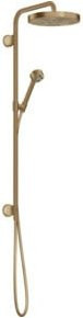 Hansgrohe Axor One UP-Showerpipe Fertigmontageset mit Regendusche und Handbrause in Bronze - Bild 1