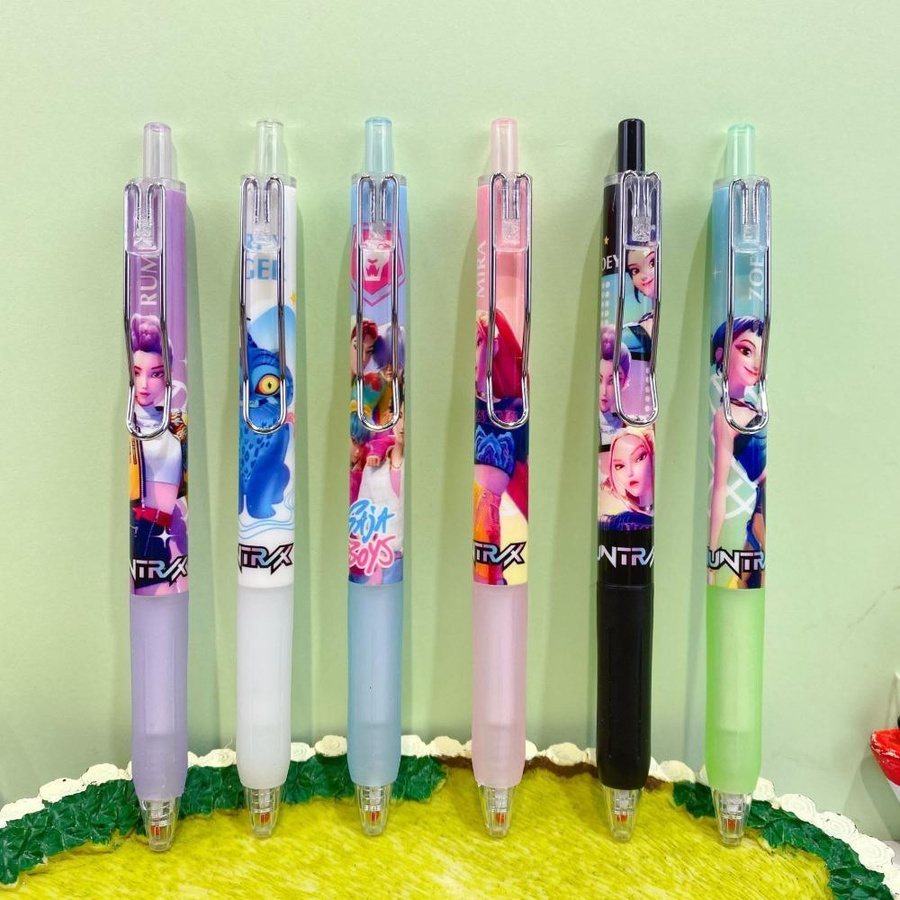 Yiran toy 1 Anime Dämonenjäger Gelstift Schwarz 0,5 mm für Schüler - Bild 2