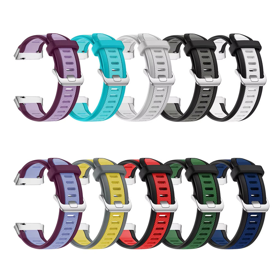 CAOWTAN Schutzhülle und Silikonarmband für Xiaomi Redmi Watch 3 Active/Lite, zweifarbiges Armband in Schwarz-Grün mit Displayschutz - Bild 3