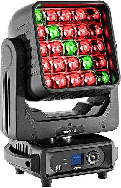 EUROLITE LED TMH-W375 Matrix Moving-Head Wash Zoom RGBW 25x15W SMD Schwarz - Bild 1