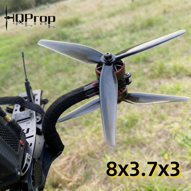 HQprop 8x3.7x3 8 Zoll 3-Blatt Verstärkte Nylon-Propeller, Zubehör - Bild 1