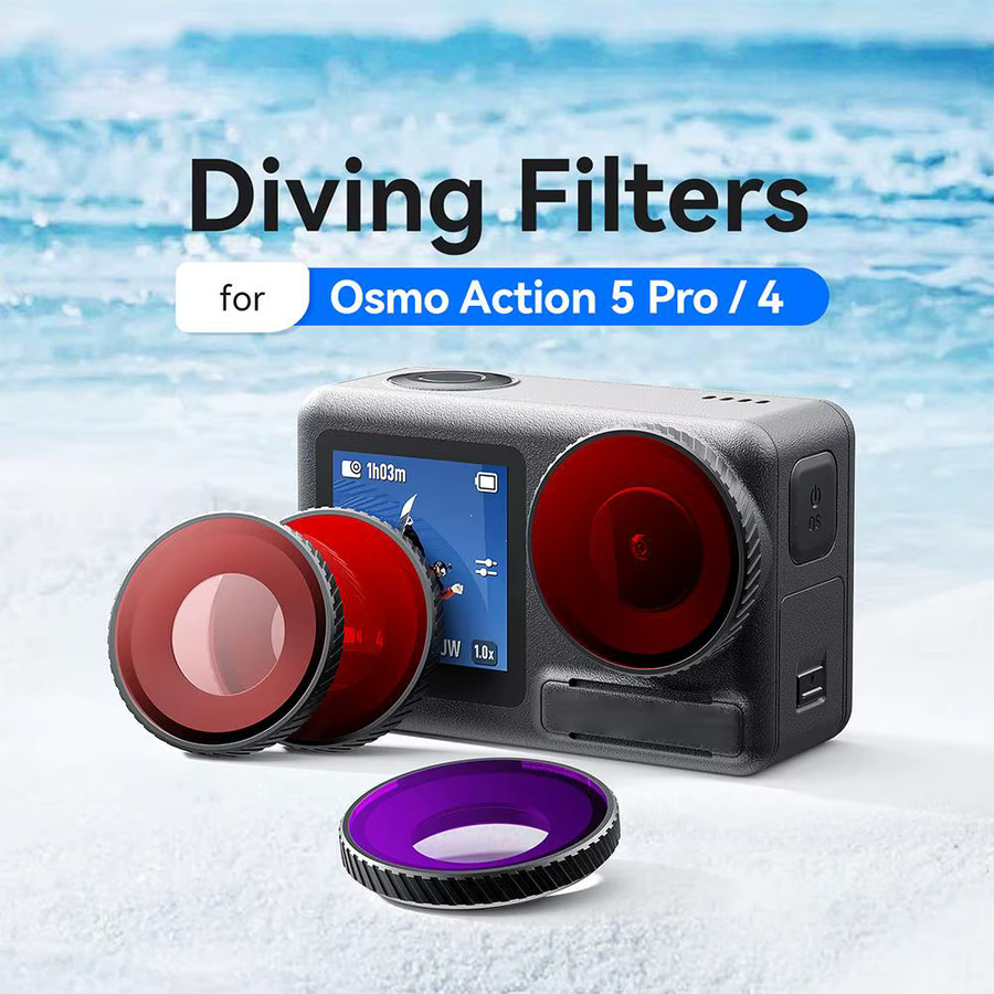 DJI Wasserdichter Schutzfilter für Osmo Action 5 Pro und Osmo Action 4 Sportkamera-Zubehör - Bild 3