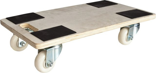 OBI Transportbrett TE-500 Rechteck in Beige aus Kunststoff mit 500 kg Tragkraft - Bild 1
