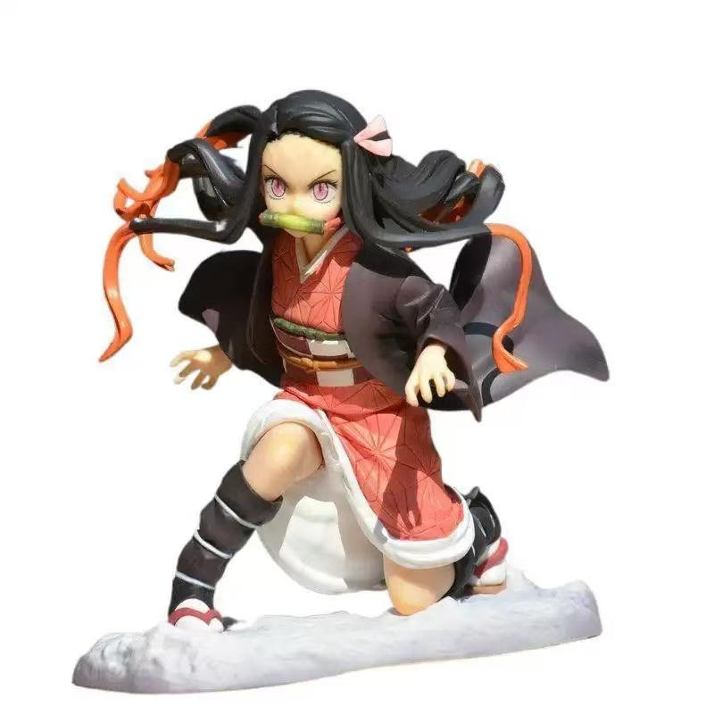 Yiran toy 1 Demon Slayer Kimetsu no Yaiba Kamado Nezuko Actionfigur 10cm - Bild 3