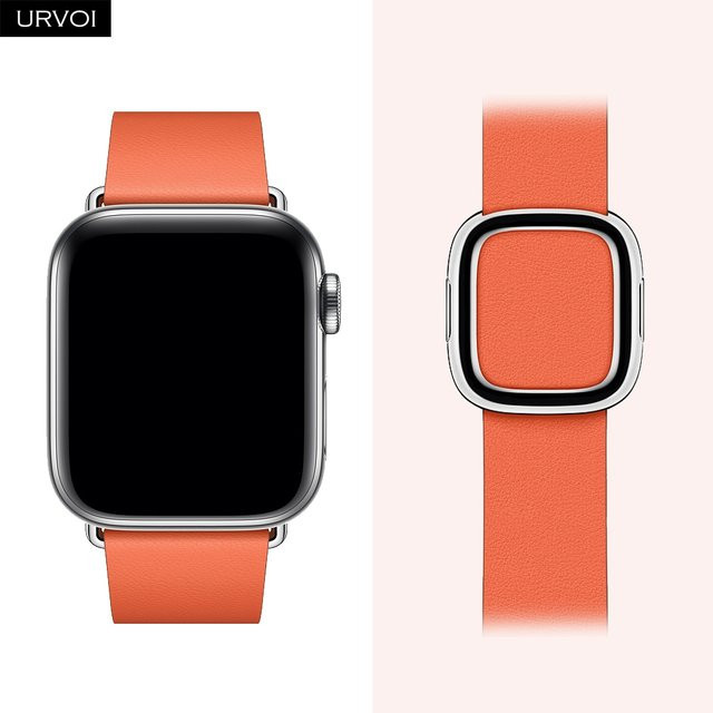 URVOI Uhrenarmband Leder, Bunt, Unisex - Bild 1
